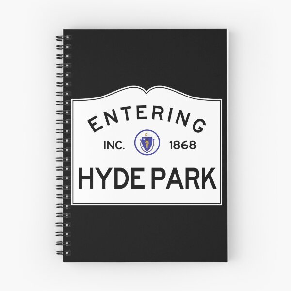 Item preview, Entering Hyde Park Massachusetts - Commonwealth of Massachusetts Road Sign  designed and sold by NewNomads.