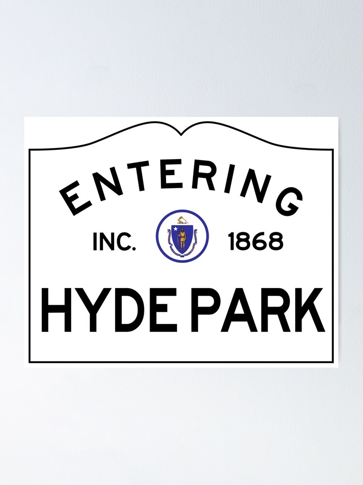 "Entering Hyde Park Massachusetts Commonwealth of Massachusetts Road