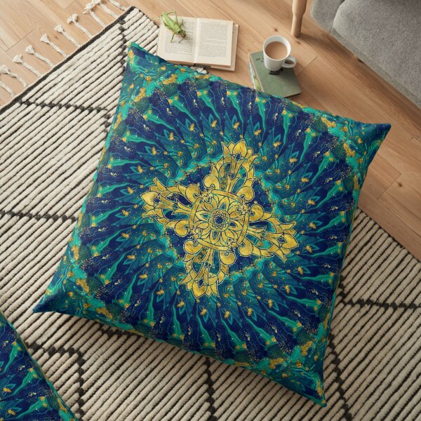 Double Dorje - Vishvavajra -Vajra Floor Pillow