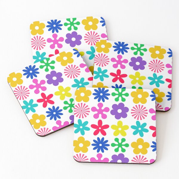 Item preview, Pattern Floral Shapes  designed and sold by SockSandwich.