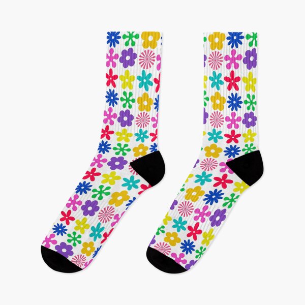 Item preview, Pattern Floral Shapes  designed and sold by SockSandwich.