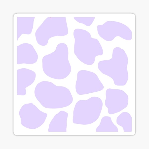 Lavender Cows Stickers Redbubble - lavender cow tail roblox