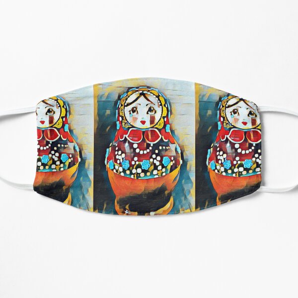 Babushka/Matryoshka doll Flat Mask