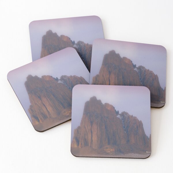 Item preview, Ship Rock in Mist designed and sold by Shiva77.