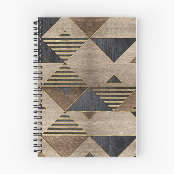 Item preview, Geometric Wooden texture pattern  designed and sold by Nartissima.
