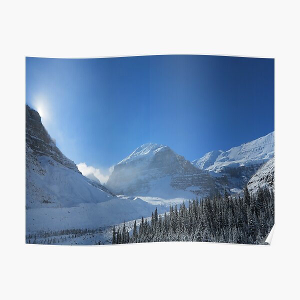 Plain of 6 Glaciers, Lake Louise Poster