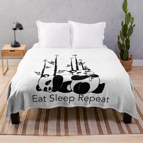 Item preview, Eat Sleep Repeat Panda designed and sold by AvCoArt.