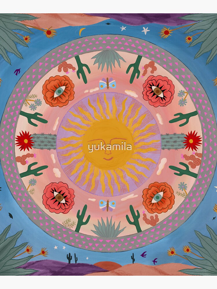 Desert Mandala by yukamila