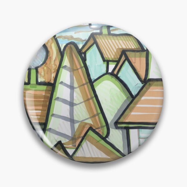 Item preview, Color Landscape | Piliscsév, Hungary designed and sold by Istvan Ocztos.
