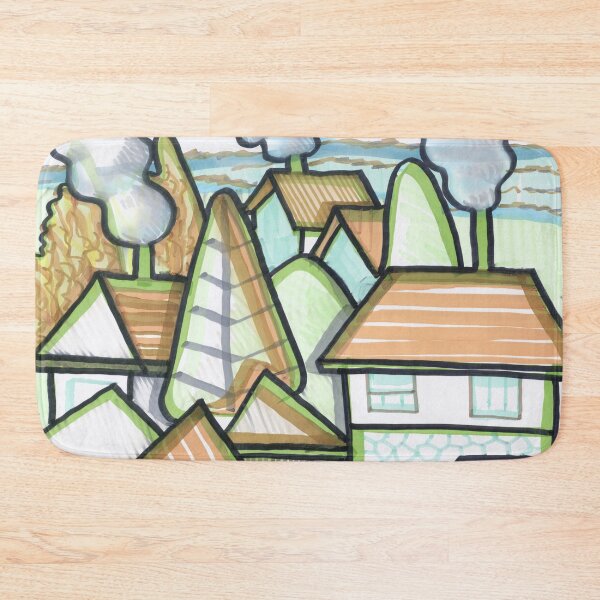 Item preview, Color Landscape | Piliscsév, Hungary designed and sold by Istvan Ocztos.