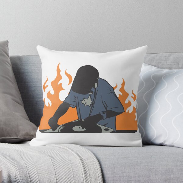 Deejay Throw Pillow