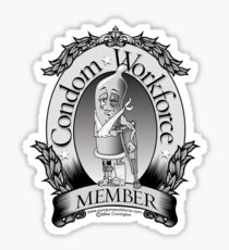 Condom Workforce The New Worldwide Worker Sticker