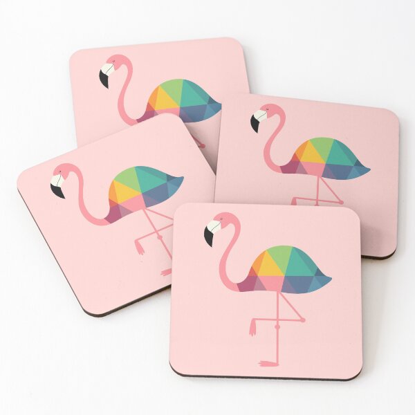Item preview, Rainbow Flamingo designed and sold by AndyWestface.