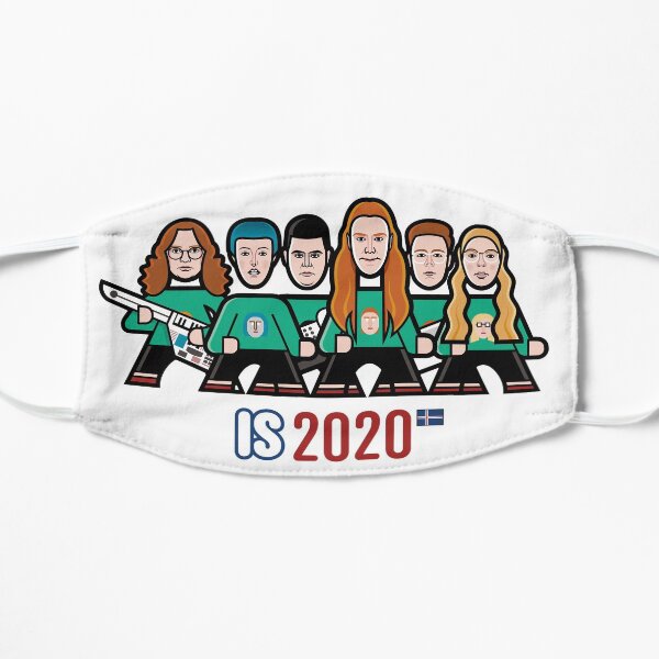 Iceland 2020 Flat Mask