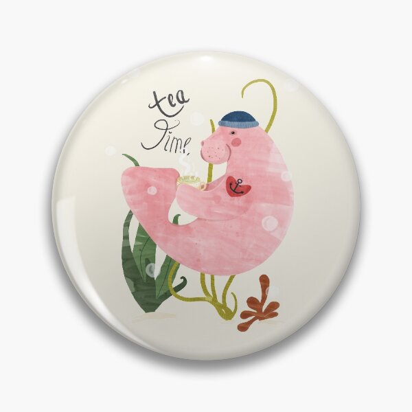 Item preview, Manatea "Tea Time" designed and sold by CoffeeandPixels.