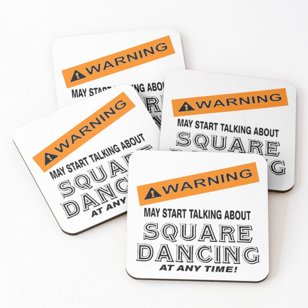 Item preview, Warning Talk About designed and sold by Square Dancing Gifts & Merchandise.