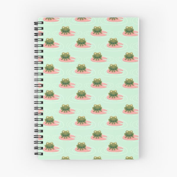 Item preview, Lindas ranitas en un estanque designed and sold by CoffeeandPixels.