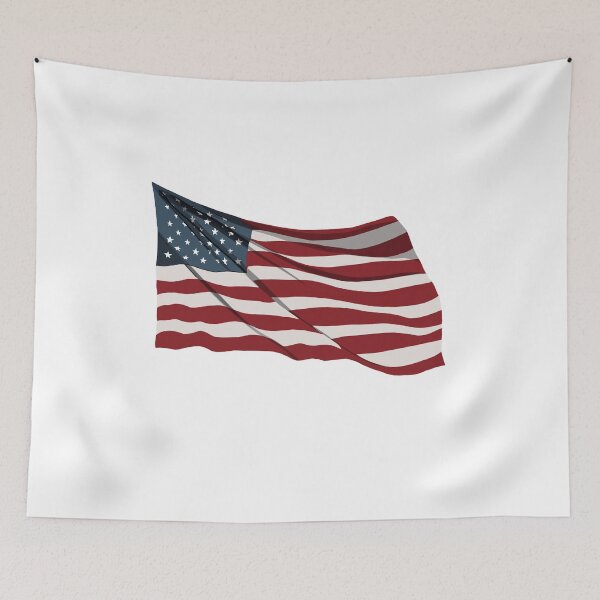 Item preview, United States waving flag designed and sold by wdyoungblood.
