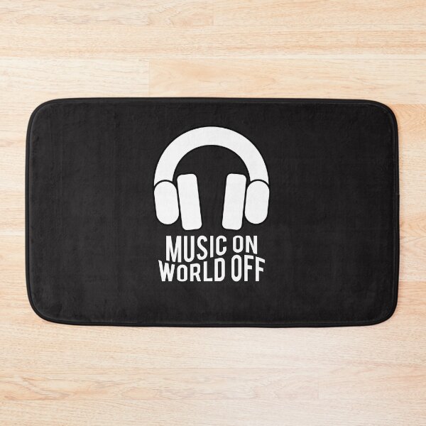 Item preview, Music on, World Off for Music Lovers designed and sold by Lightfield.