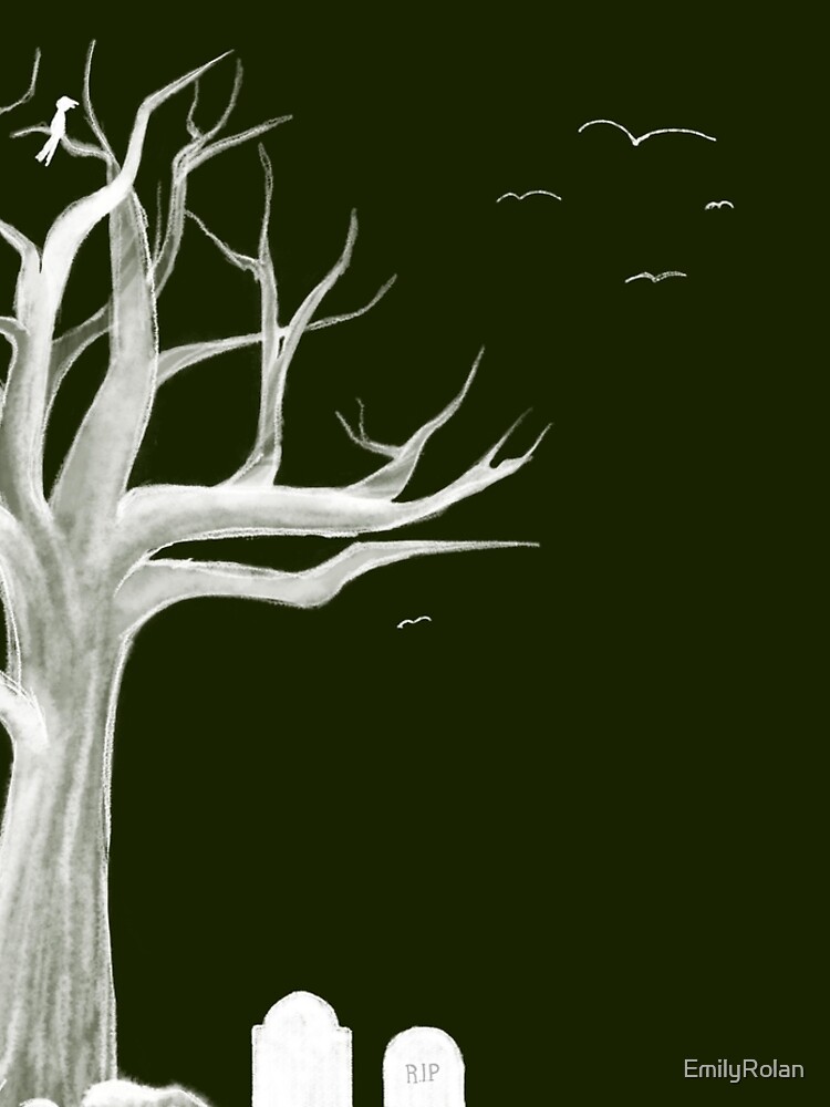 Discover Ghost Tree Leggings
