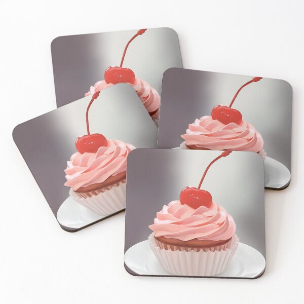 Item preview, Cherry cupcake designed and sold by VishKeks.