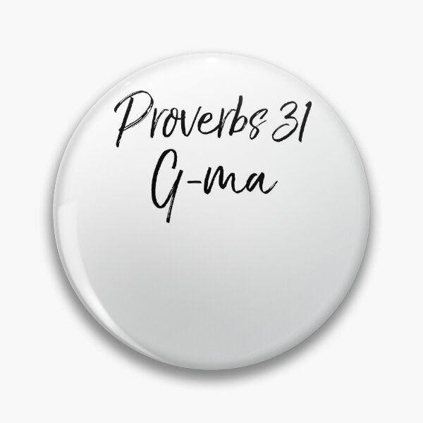 Item preview, Proverbs 31 G-Ma Christian Quote designed and sold by TNDesignStudio.