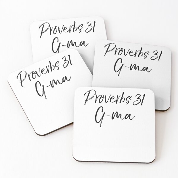 Item preview, Proverbs 31 G-Ma Christian Quote designed and sold by TNDesignStudio.