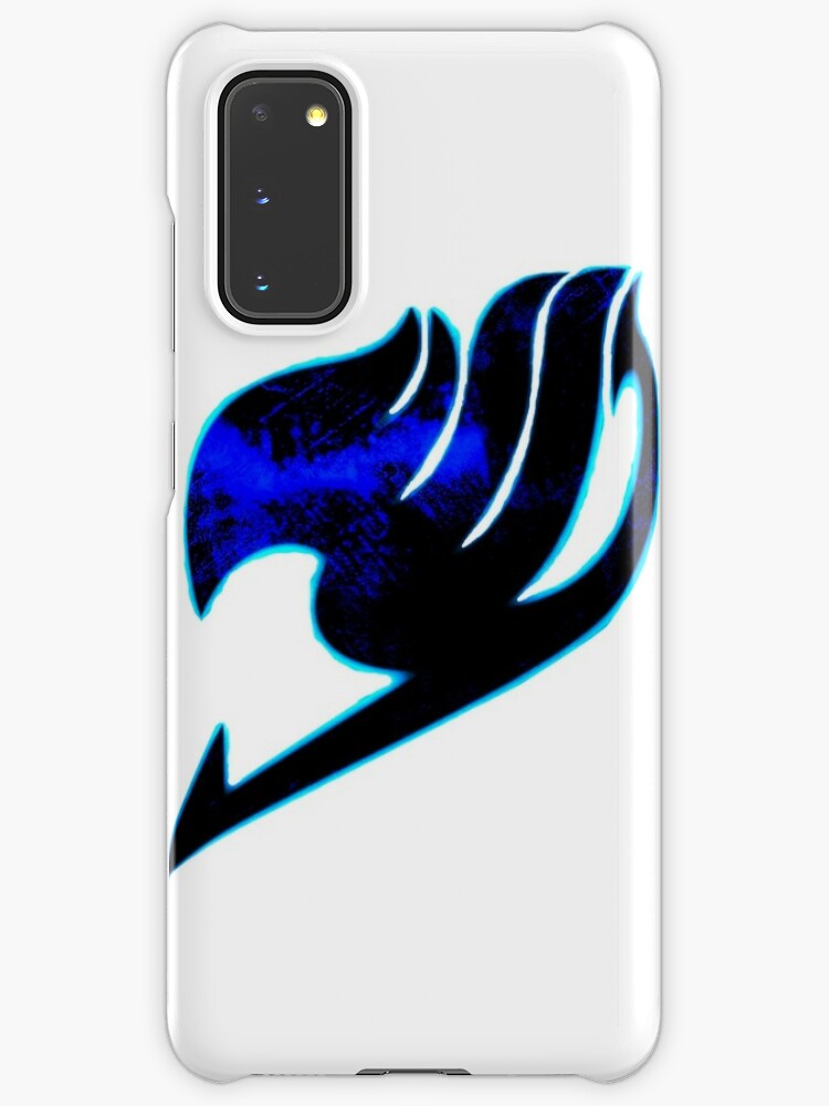 Fairy Tail Lightning Blue Symbol Case Skin For Samsung Galaxy By Secarus Redbubble