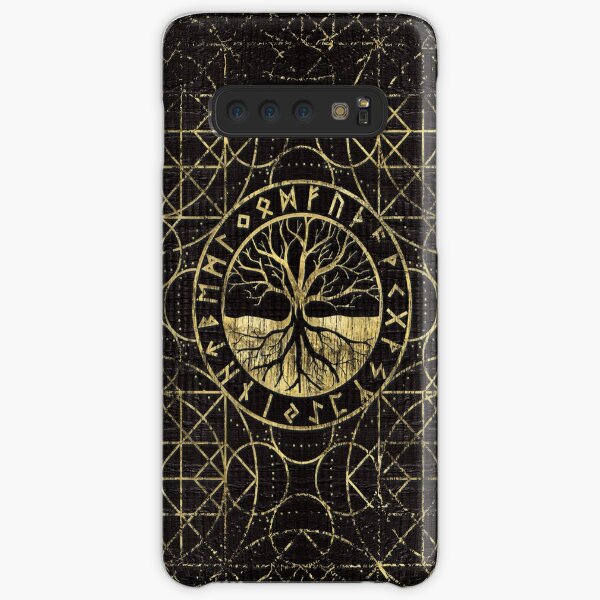Tree of life -Yggdrasil and Runes Samsung Galaxy Snap Case