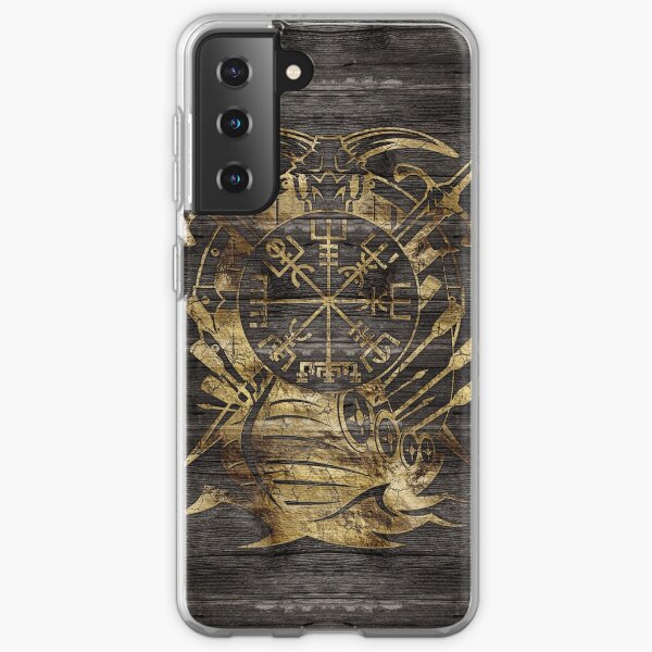 Vegvisir - Compas de navigation Viking Coque souple Samsung Galaxy