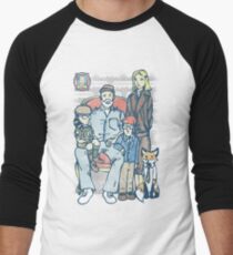 Anderson Family Portrait Men's Baseball ¾ T-Shirt