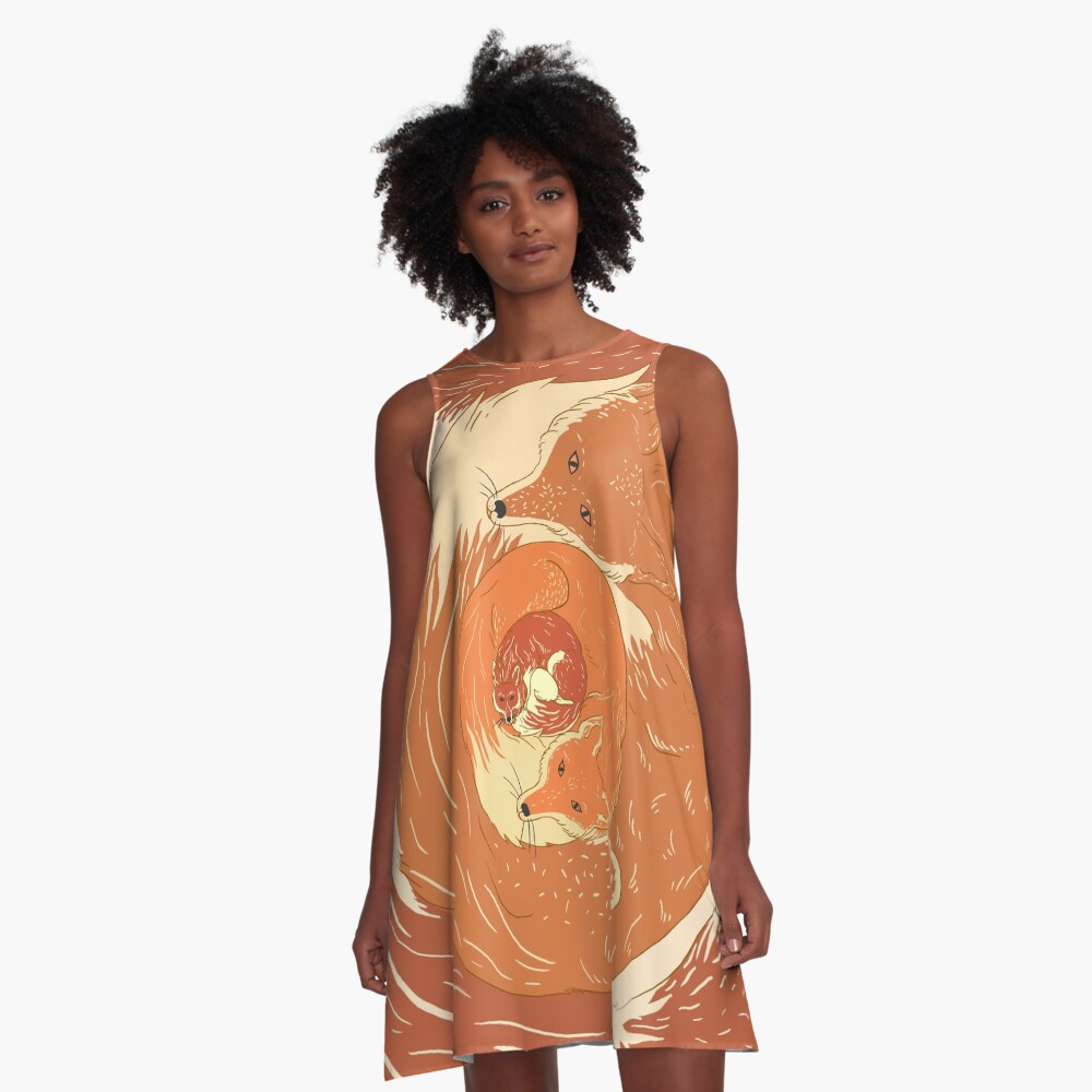 Item preview, A-Line Dress designed and sold by beesants.