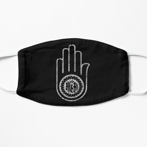 Jain Hand Flat Mask