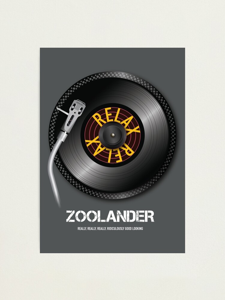 Alternate view of Zoolander - Alternative Movie Poster Photographic Print