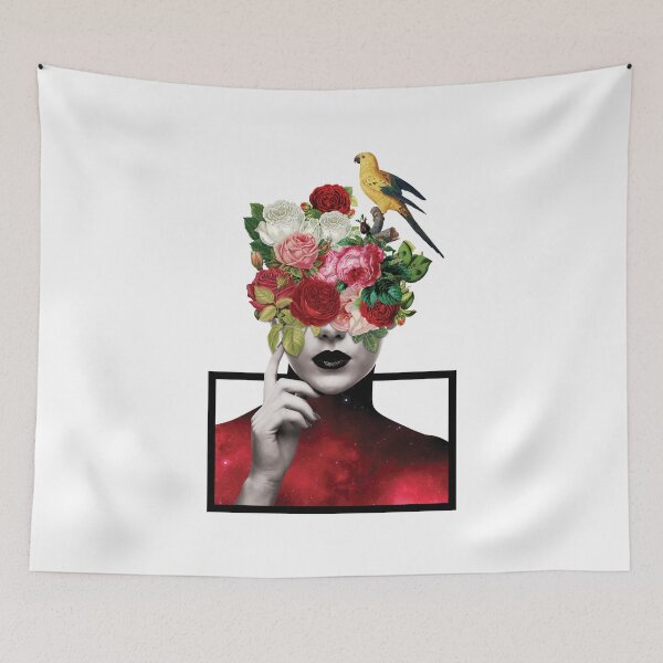Item preview, Flower Head Girl designed and sold by LeonLedesma.