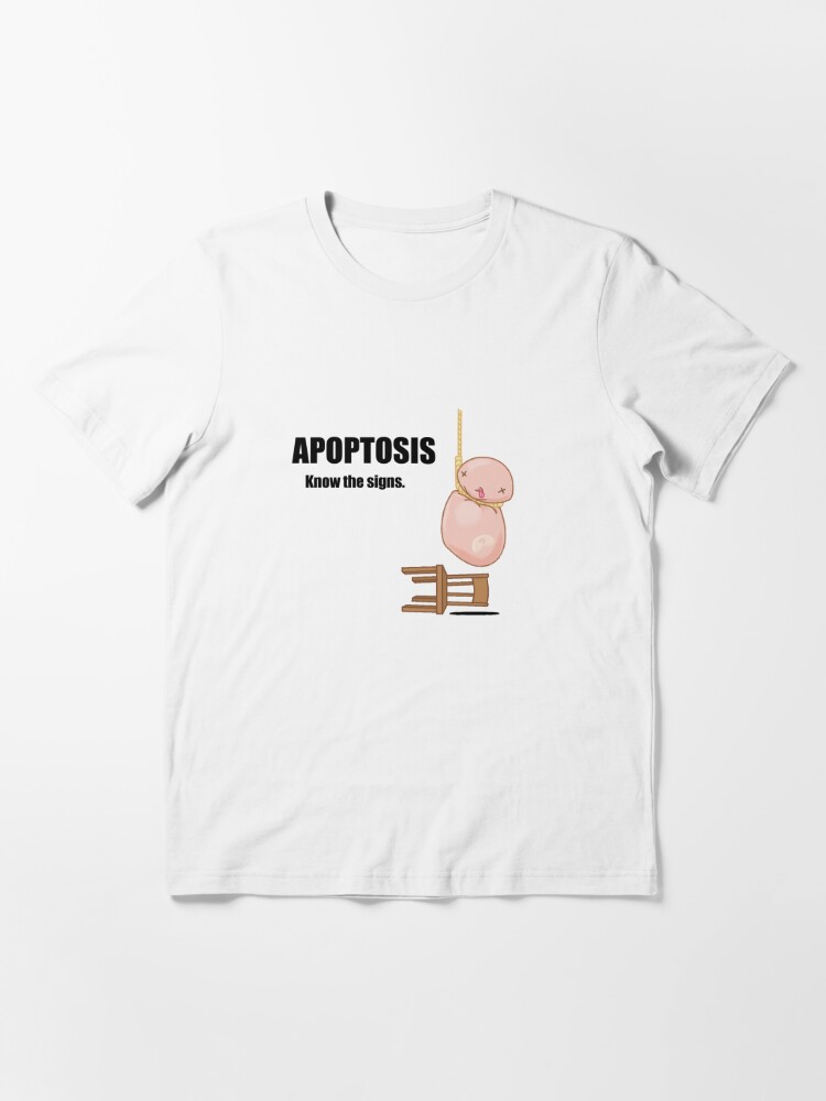Essential T-Shirt, Apoptosis Watch (create awareness) designed and sold by doc1119