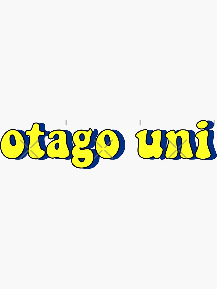Thumbnail 3 of 3, Sticker, otago uni designed and sold by bellaraven.