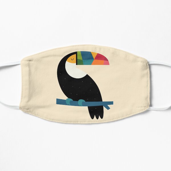 Rainbow Toucan Mask