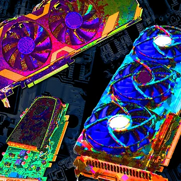 Artwork thumbnail, "Accelerate Graphically"© by Lisa Clark - Thinker Collection STEM Art and MORE