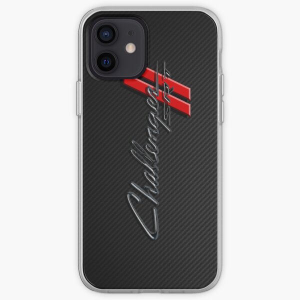 Challenger en fibre de carbone Coque souple iPhone
