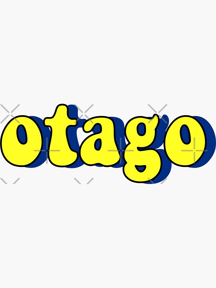 Thumbnail 3 of 3, Sticker, otago uni 2 designed and sold by bellaraven.