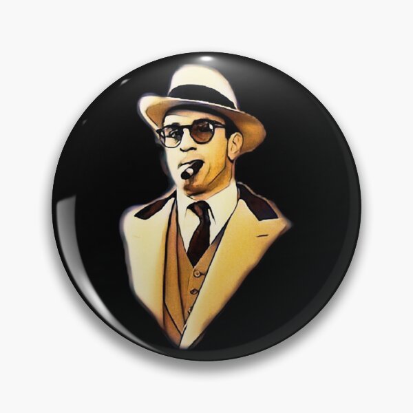 Item preview, Robert De Niro smoking Al Capone mafia gangster movie Untouchables painting brown designed and sold by xsdni999.