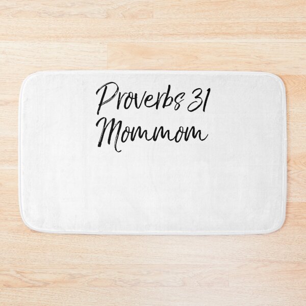 Item preview, Proverbs 31 Mommom Christian Quote designed and sold by TNDesignStudio.