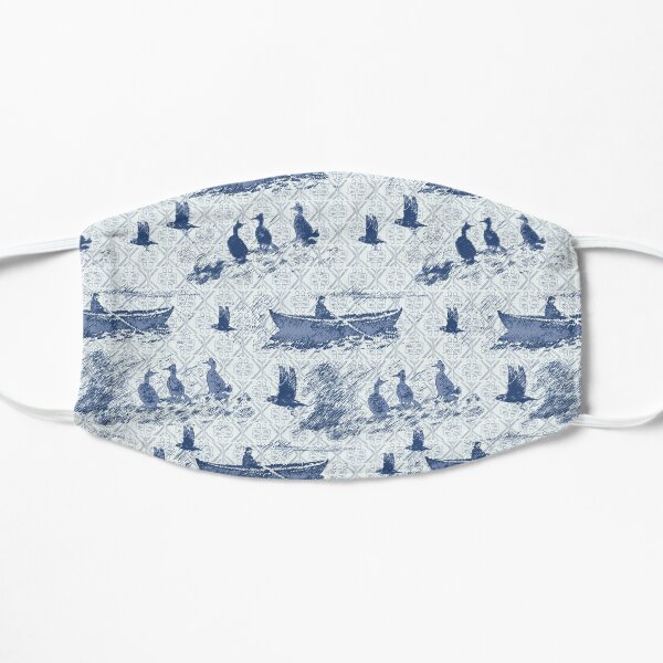 Aff At Da Eela - Blue Flat Mask
