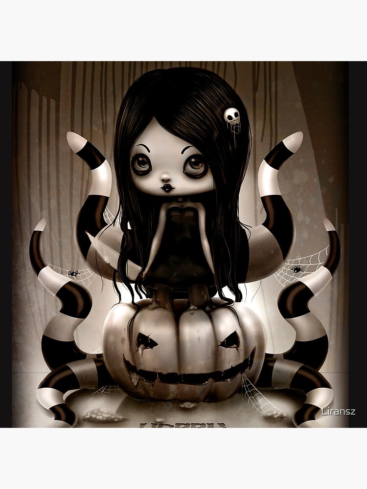 Thumbnail 4 of 4, Pillow, Halloween Doll designed and sold by Liransz.