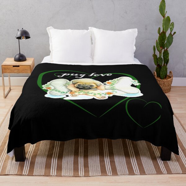 Item preview, Love for Pug dogs for dog lovers designed and sold by helkav.