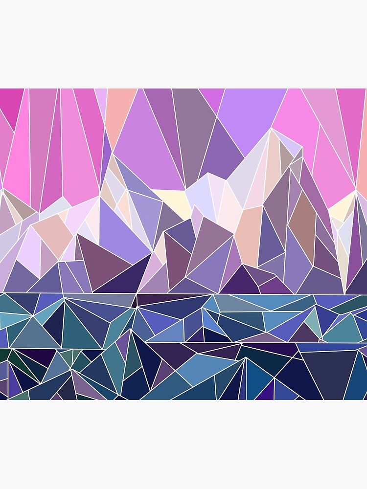 Thumbnail 3 of 3, Tapestry, Mountains designed and sold by beesants.