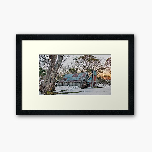 Item preview, Hut in the Snow designed and sold by Mark Lucey.