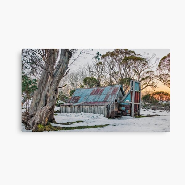 Item preview, Hut in the Snow designed and sold by Mark Lucey.