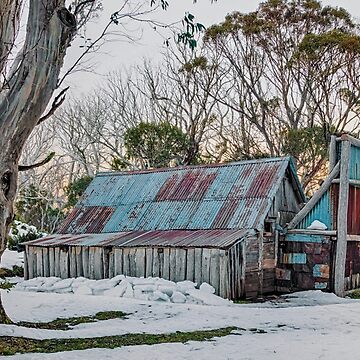 Artwork thumbnail, Hut in the Snow by Mark Lucey